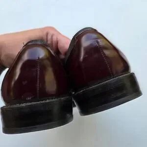 Allen Edmonds Men\'s Biscane Apron Toe Wine Leather Tassel Loafer Size 10C C Allen Edmonds | Shoes | Allen Edmonds Mens Biscane Apron Toe  main image 2